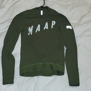 MAAP Pro Fit Cycling Jersey Medium Green